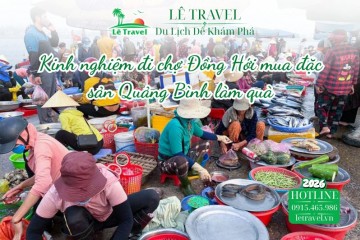 Kinh nghiệm đi chợ Đồng Hới mua đặc sản Quảng Bình làm quà