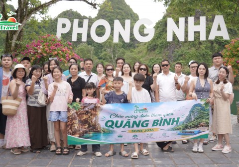 ĐỘNG PHONG NHA – SUỐI MOOC – SÔNG CHÀY HANG TỐI  (Ăn sáng, trưa, tối)