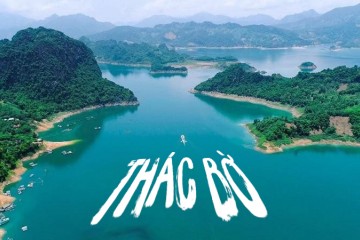 Vẻ đẹp linh thiêng và nên thơ cảu thác Bờ Hòa Bình