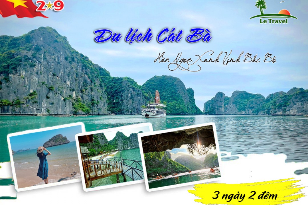 Du Lịch Cát Bà 3 Ngày 2 Đêm 2/9/2025