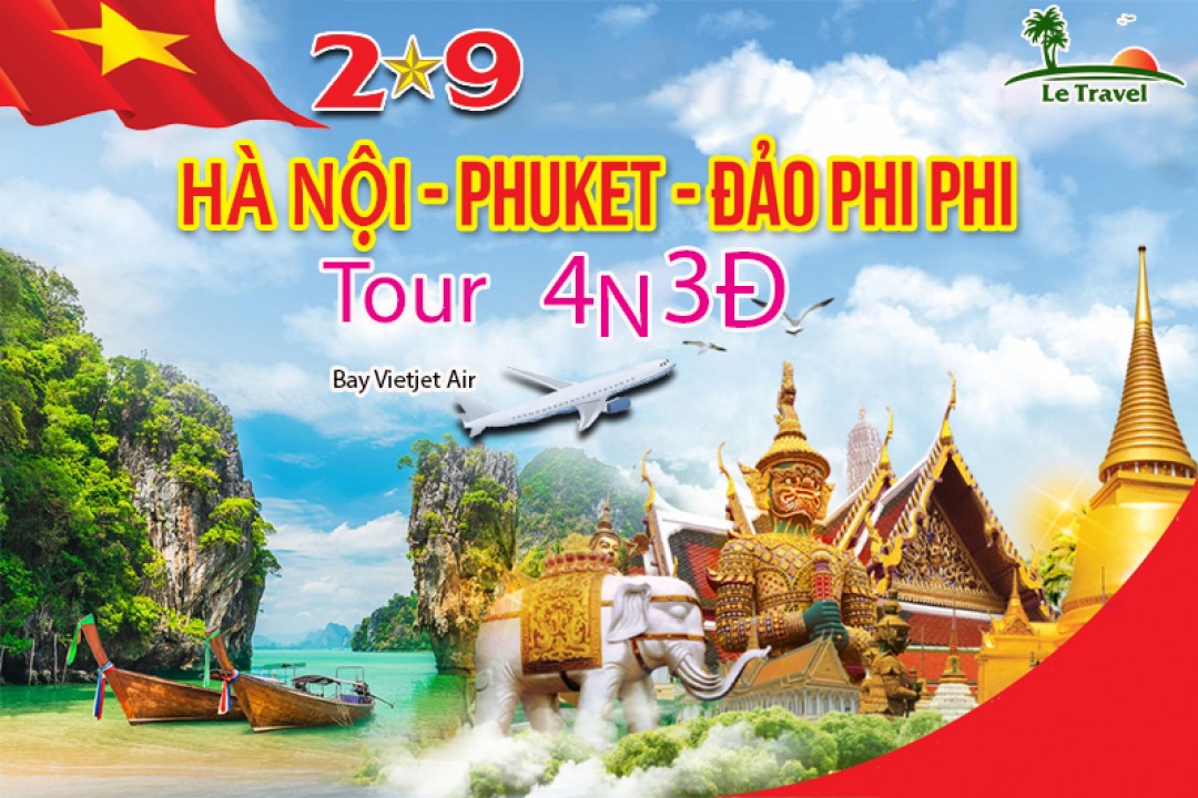 Tour Du Lịch Phuket 4 Ngày 3 Đêm 2/9/2023 (Bay Thẳng Đến Phuket)