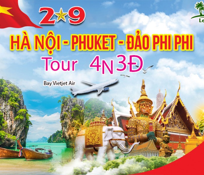 Tour Du Lịch Phuket 4 Ngày 3 Đêm 2/9/2023 (Bay Thẳng Đến Phuket)