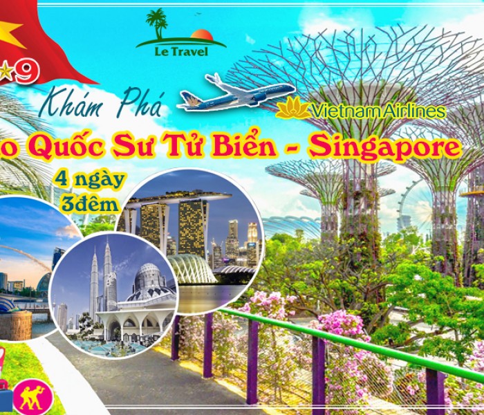 Tour Du Lịch Singapore 4 Ngày 3 Đêm 2/9/2023 (Bay Vietnam Airlines)