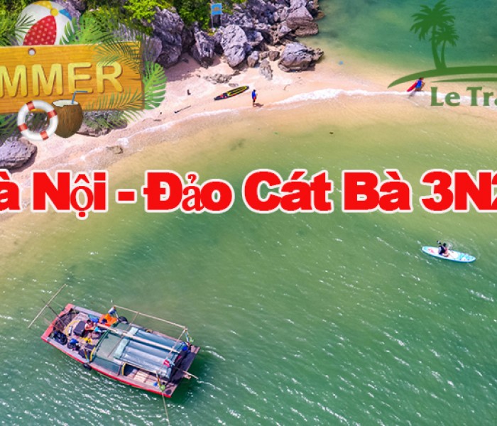 Tour Du Lịch Cát Bà 3 Ngày 2 Đêm Hè 20243 Từ Hà Nội