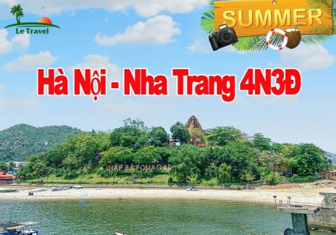 Du Lịch Nha Trang 4 Ngày 3 Đêm Hè Từ Hà Nội (Bay Vietnam Airlines)