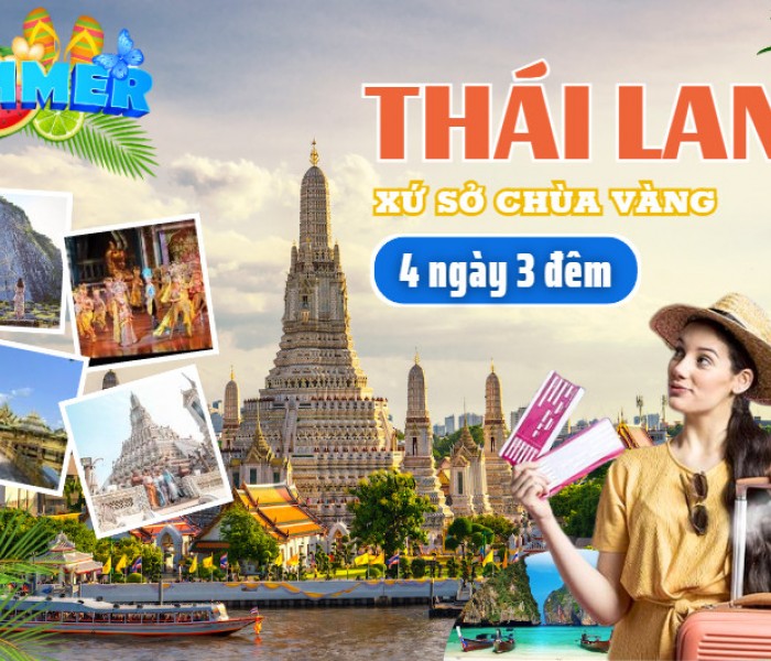 Du Lịch Thái Lan 4 Ngày 3 Đêm Từ Hà Nội Hè 2024 Bay (Vietnam Airlines)