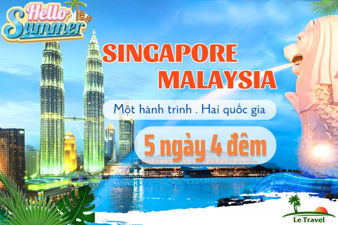 Du Lịch Singapore - Malaysia 5 Ngày 4 Đêm Từ Đà Nẵng