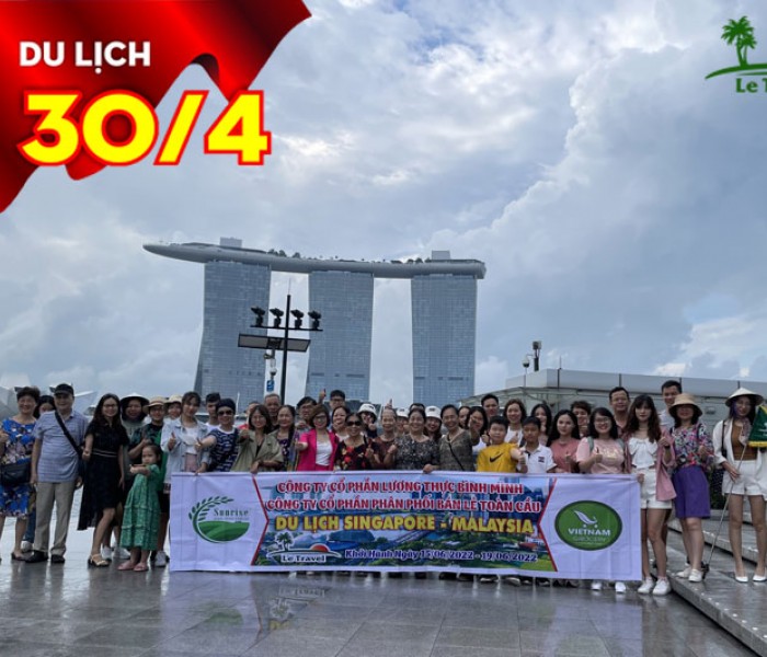 Tour Du Lịch Singapore - Malaysia 5 Ngày 4 Đêm 30/4-1/5 (Bay Vietnam Airlines)