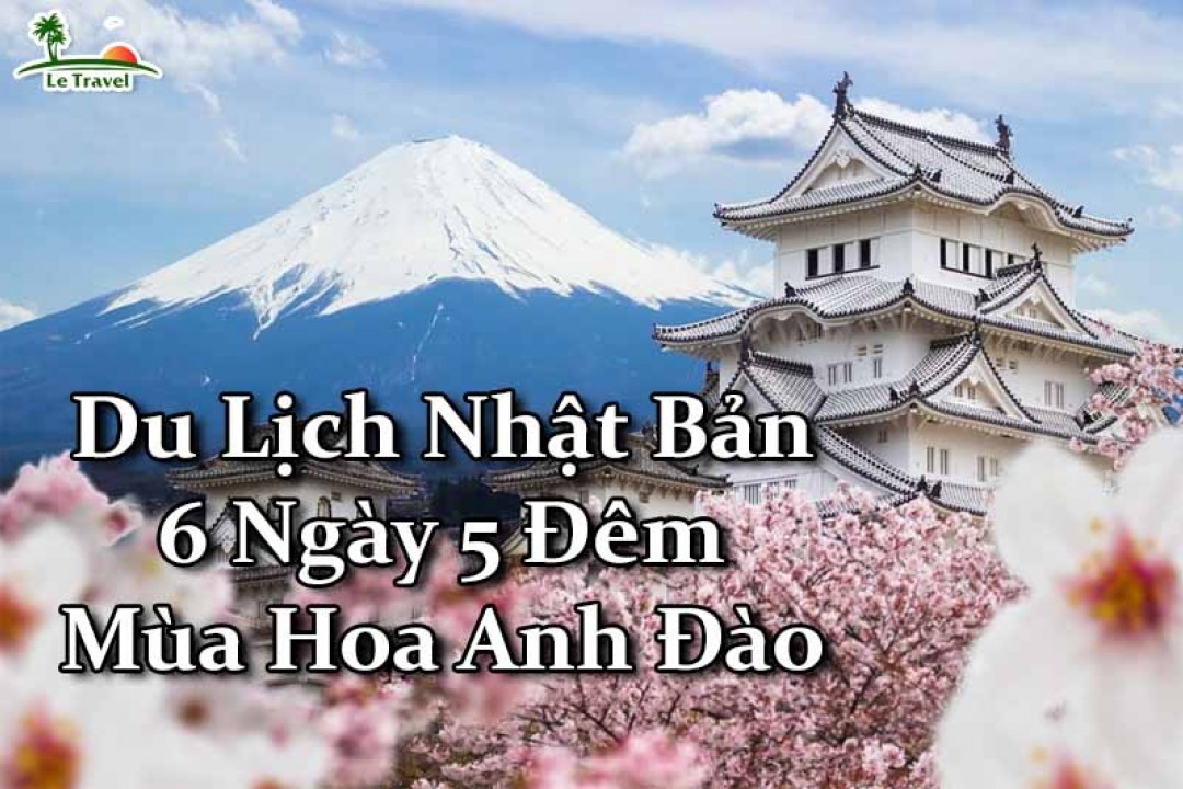 Du Lịch Nhật Bản 6 Ngày 5 Đêm Mùa Hoa Anh Đào (Bay Vietnamairlines, Shinkansen)