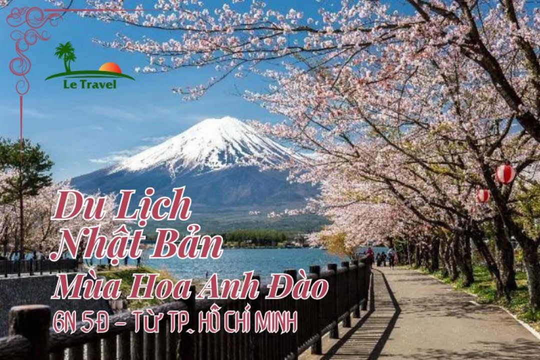 Tour Du Lịch Nhật Bản 6 Ngày 5 Đêm Mùa Hoa Anh Đào Từ Hồ Chí Minh