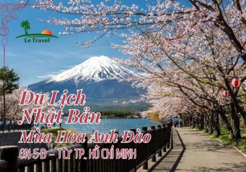 Tour Du Lịch Nhật Bản 6 Ngày 5 Đêm Mùa Hoa Anh Đào Từ Hồ Chí Minh