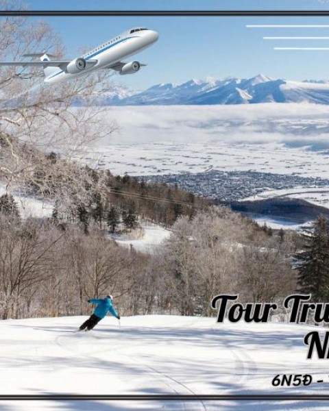 Tour Trượt Tuyết Nhật Bản 6 Ngày 5 Đêm Từ Hồ Chí Minh