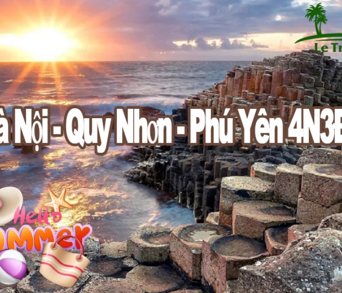 Du Lịch Quy Nhơn - Phú Yên 4 Ngày 3 Đêm Hè  Bay (Viet Nam Airlines)