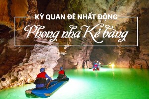 Tour Quảng Bình - Vũng Chùa Đảo Yến - Bãi Đá Nhảy - Động Phong Nha - Hang Tám Cô 3 Ngày 4 Đêm