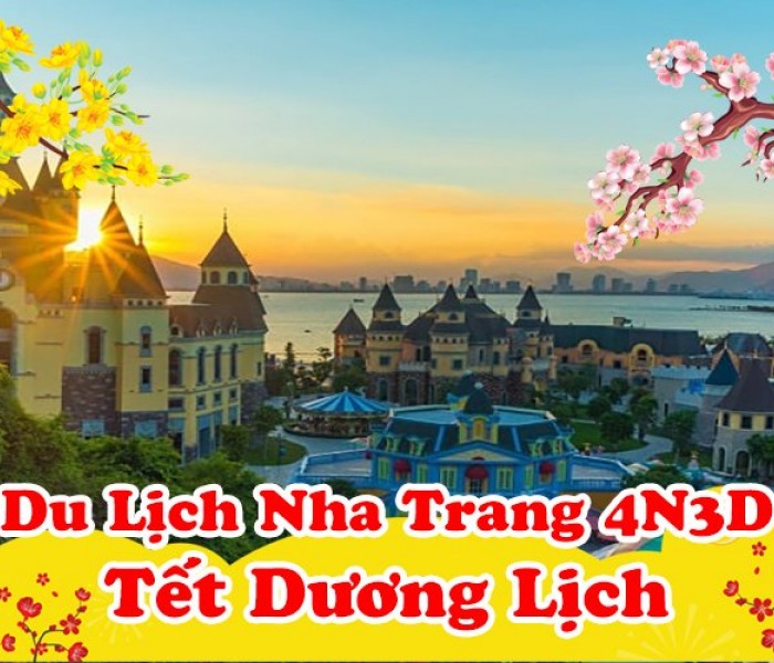 Du Lịch Nha Trang Tour 4 Đảo Tết Dương Lịch 2024- 4 Ngày 3 Đêm