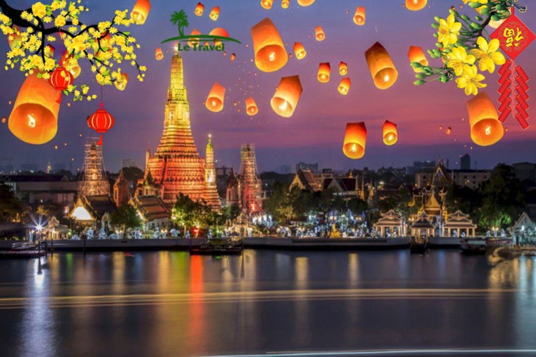 Tour Hà Nội - Bangkok - Pattaya 4 Ngày 3 Đêm Tết Dương Lịch 2023 (Bay Vietjet Air)