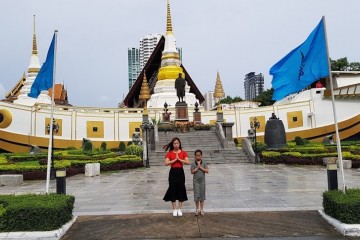 Khám phá chùa Thuyền Wat Yannawa linh thiêng giữa lòng Bangkok 