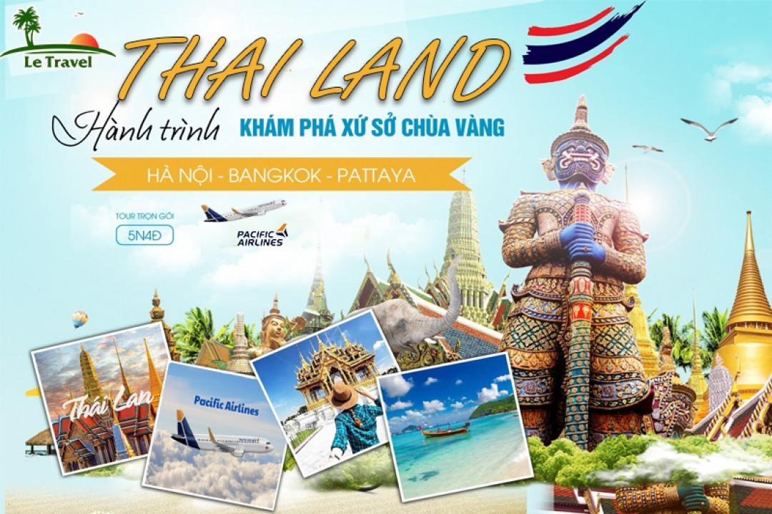 Tour Du Lịch Bangkok - Pattaya - 5 Ngày 4 Đêm Lễ 30/04/2024 (Bay Thai Airways)