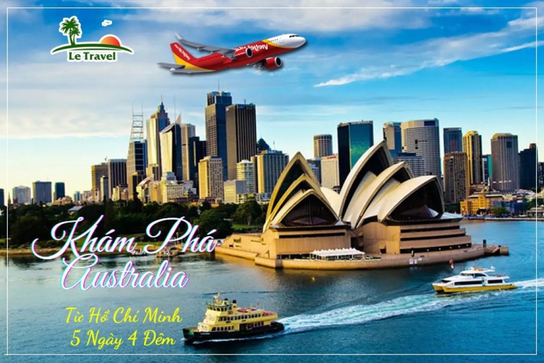 Tour Du Lịch Úc 8 Ngày 7 Đêm Từ Hồ Chí Minh (Bay Vietjet)