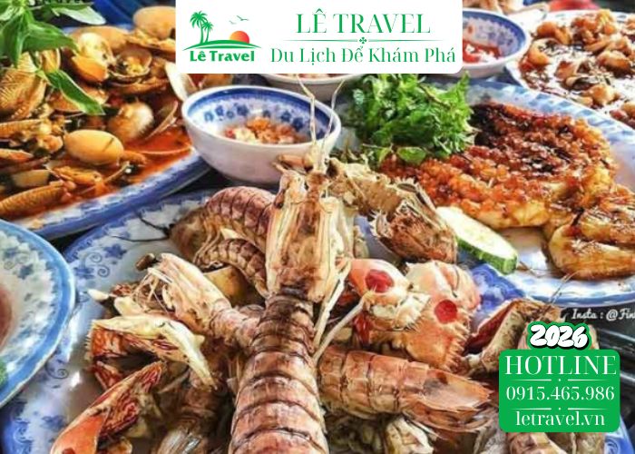 Bí kíp gọi món hải sản chuẩn ngon và tiết kiệm tại Nhật Lệ