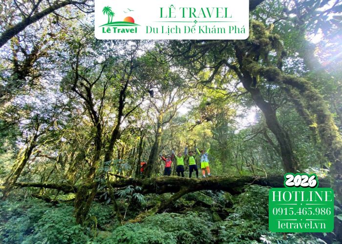 Đồng hành cùng Lê Travel trên những cung đường viễn chinh đại ngàn