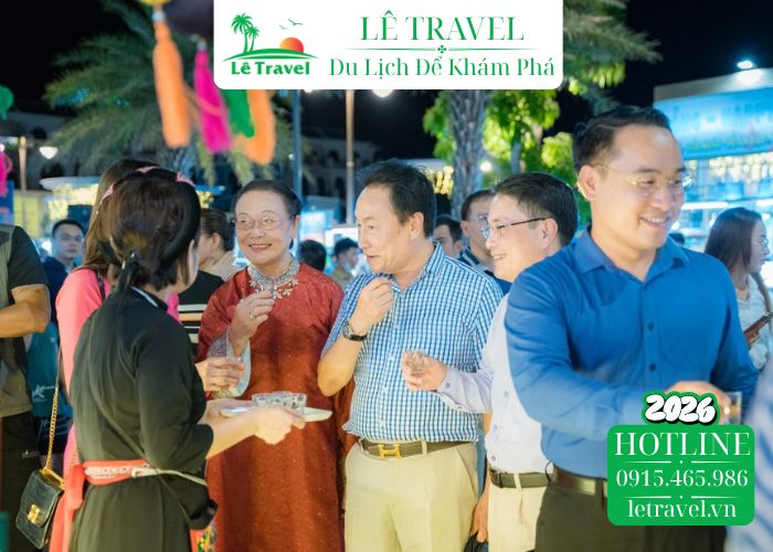 Không gian ẩm thực và lễ hội bia không thể bỏ lỡ