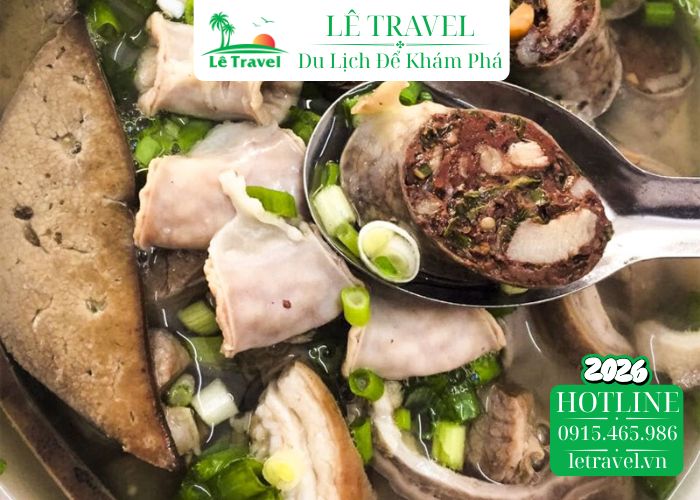 Những địa chỉ thưởng thức lòng thả "bỏ túi" tại Đồng Hới