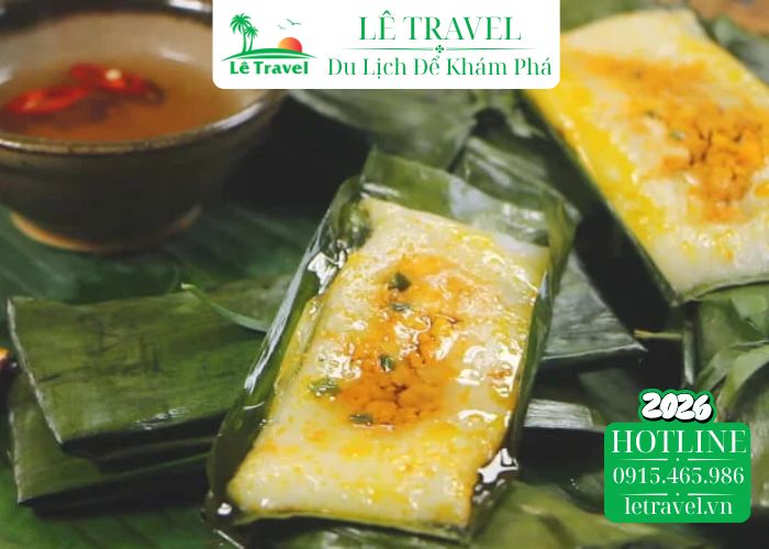 Những tọa độ ăn bánh nậm chuẩn vị tại Đồng Hới