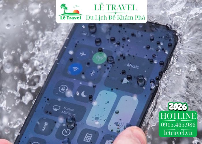 Tại sao điện thoại bị hấp hơi nước?