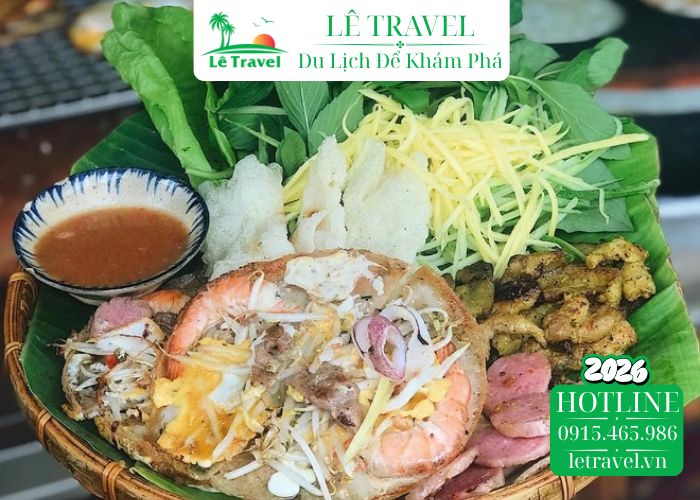Thưởng thức hương vị bánh xèo miền Trung trứ danh