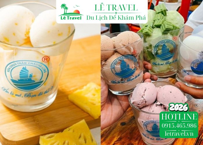 Thưởng thức sữa chua trân châu Hạ Long chính gốc
