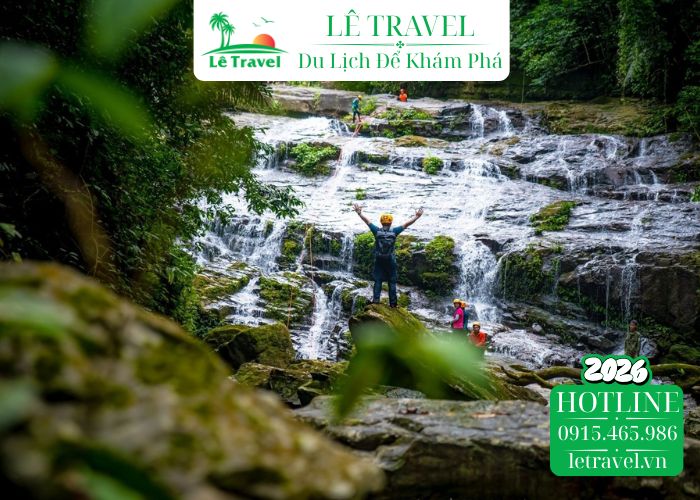 Vị trí địa lý của thác Dương Cầm giữa đại ngàn xanh
