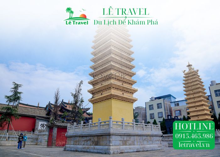 Tháp Đôi chùa MiaoZhan