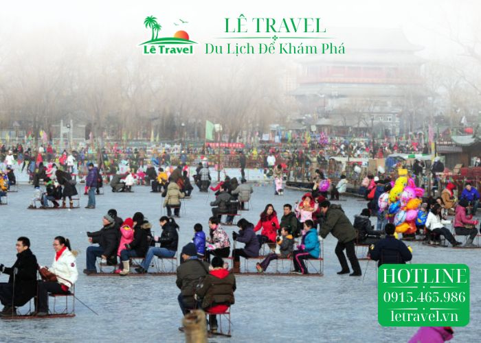 Trượt Băng Trên Mặt Hồ trung quốc