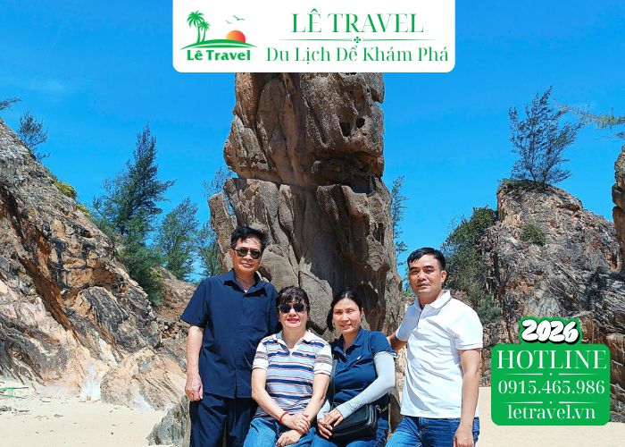 Check-in bãi Đá Nhảy độc đáo