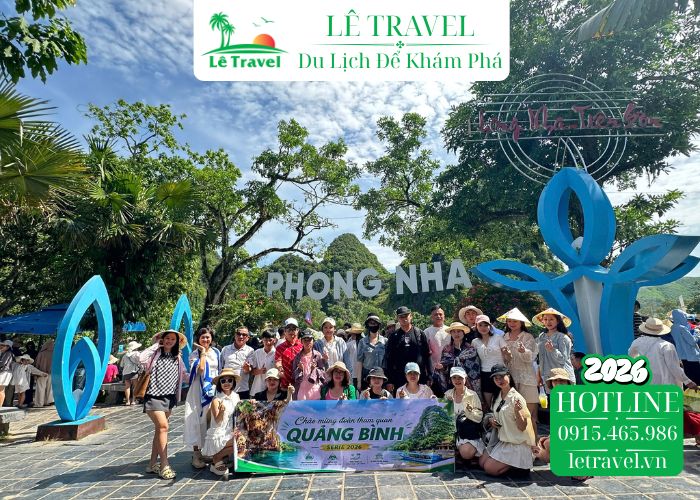 Đồng hành cùng Lê Travel trong hành trình khám phá Quảng Bình