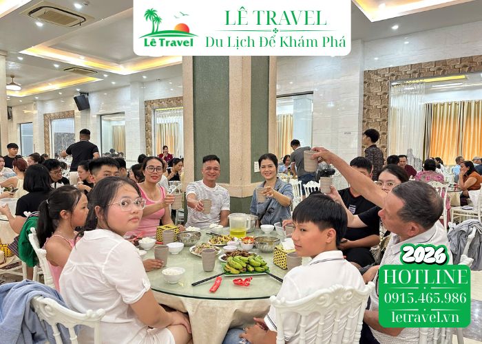 Trải nghiệm bữa đặc sản nâng cấp 200.000đ/khách