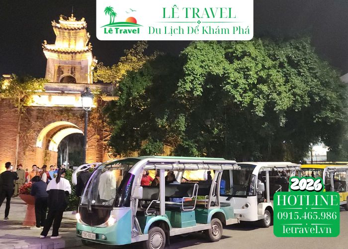 Trải nghiệm hành trình dạo quanh thành phố bằng xe điện