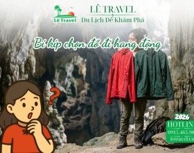 Bí kíp chọn đồ đi hang động để có bộ ảnh nghìn tim