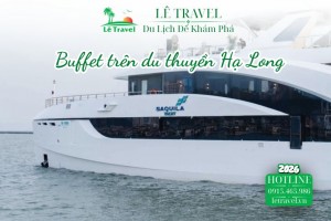 Đừng đi du thuyền Hạ Long nếu chưa biết bí mật về bữa ăn buffet trên tàu