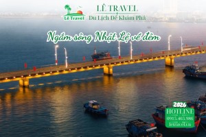 Ngắm sông Nhật Lệ về đêm và những góc ngồi cực chill tại Đồng Hới