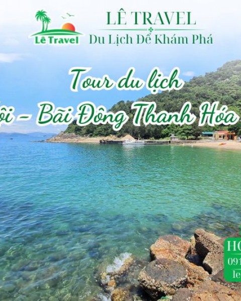 Tour du lịch Hà Nội - Bãi Đông Thanh Hóa 3N2Đ