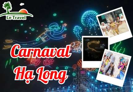 Du lịch Hạ Long trải nghiệm màn trình diễn Carnaval Hạ Long 2024
