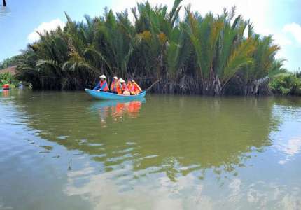 Khám phá vẻ đẹp rừng dừa nước Cà Ninh