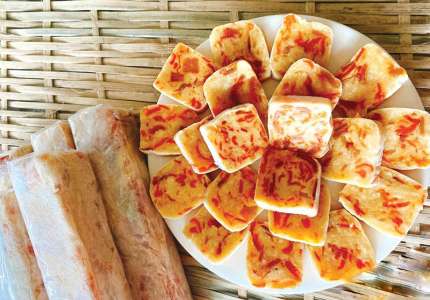 Thưởng thức bánh bó đặc sản xứ Quảng