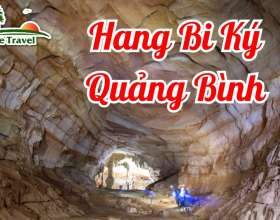 Trải nghiệm vẻ đẹp của hang Bi Ký Quảng Bình