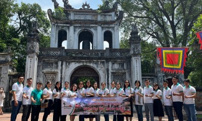 Đoàn Phân Hiệu Học Viện Phụ Nữ Việt Nam tham quan Tam Đảo