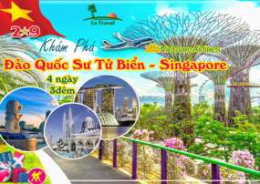 Tour Du Lịch Singapore 4 Ngày 3 Đêm 2/9/2023 (Bay Vietnam Airlines)