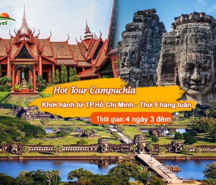 Du Lịch Campuchia 4 Ngày 3 Đêm Từ Hồ Chí Minh