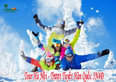 Tour Trượt Tuyết Hàn Quốc 5 Ngày 4 Đêm Từ Hà Nội (Bay Vietnam Airlines)